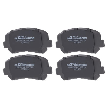 Brake Pads Kit - 8pcs Ceramic for CX-5 2016-2024 D1623 D1846