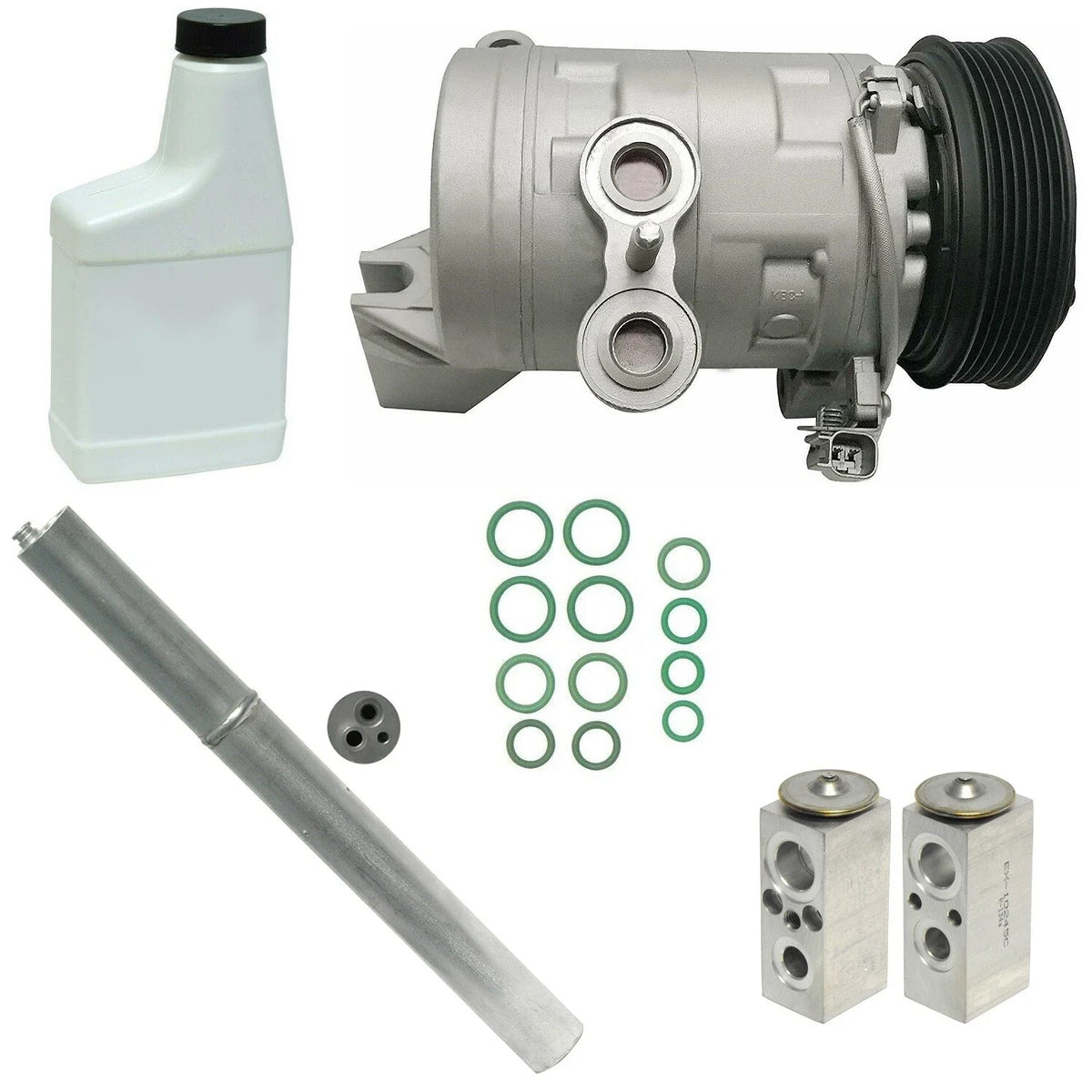A/C Compressor Kit Replacement for Chevrolet Equinox 3.6L (2008–2009)