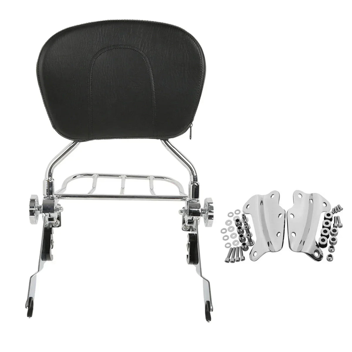 Backrest Docking Hardware for Sissy Bar - Harley Glide/Road King 2009-2013