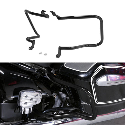 Black Hard Saddlebags Guards for BMW R18 (2021–2024) B21-24