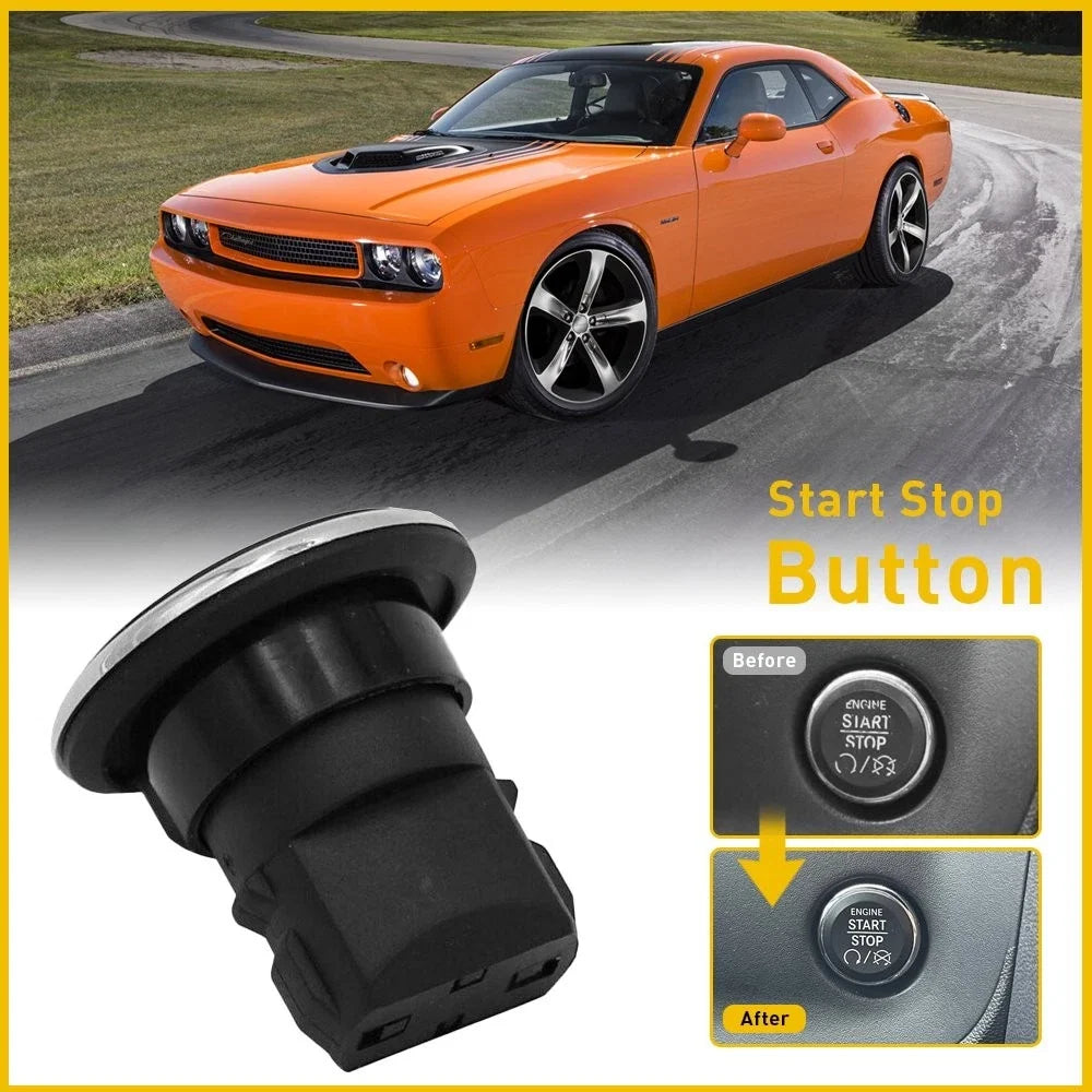 Push Button Engine Start Stop Switch for Jeep Chrysler 300 Dodge Challenger (EXV)