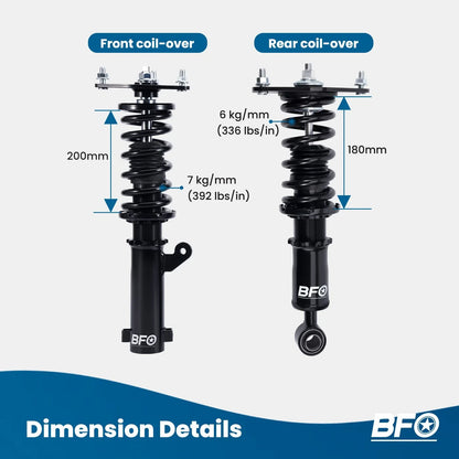 Coilovers Strut Shocks for Mitsubishi Eclipse 4G 2006-2012