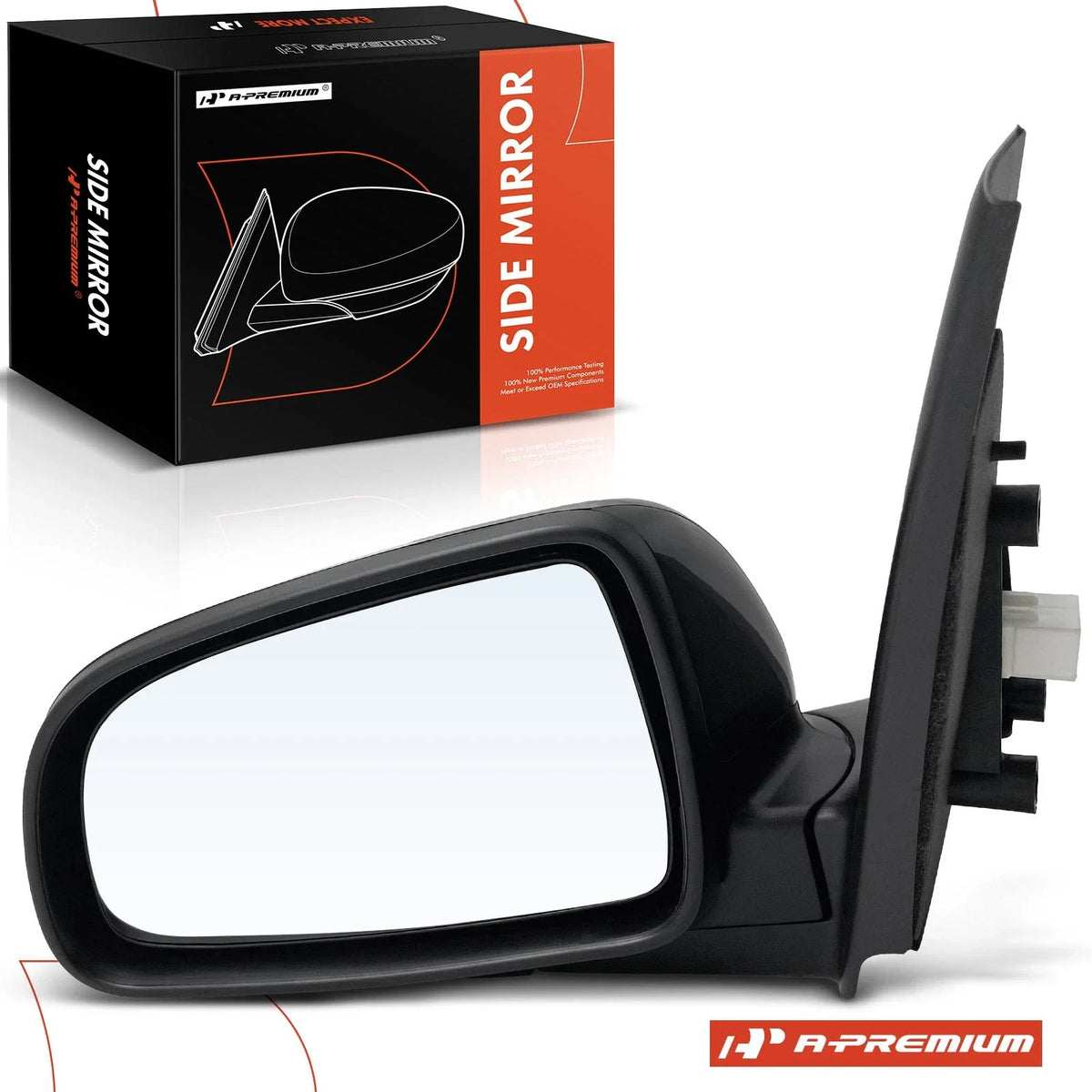 Heated Manual Fold Driver Power Mirror for Chevrolet Aveo (2007–2011)