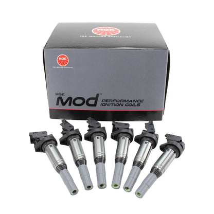 Ignition Coil 6-Pack M5055-6 / 49467 by NGK for BMW E82 E88 E90 E91 E92 E93 F07