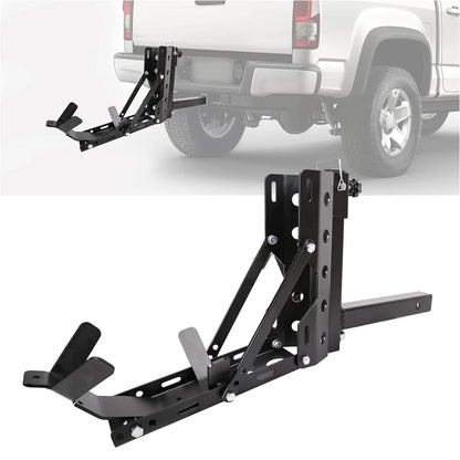 Motorcycle Scooter Carrier 800lb Capacity for 2" Tow Receiver - Universal
