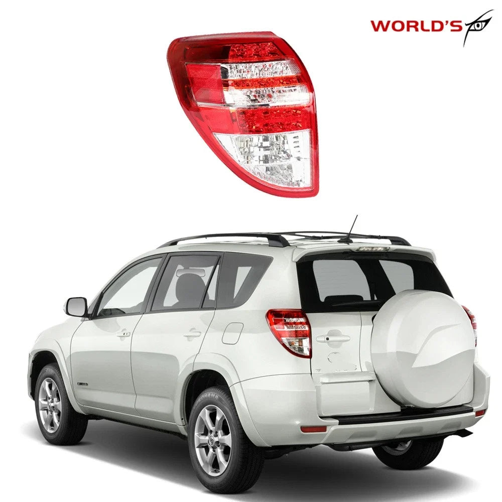 Rear Tail Light Assembly for Toyota RAV4 (2009–2012) Red Left Side