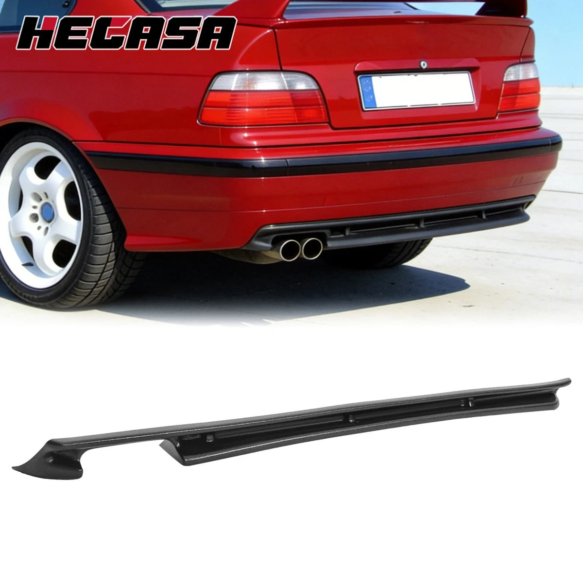 Diffuser Lip for BMW E36 M3 3-Series Rear Bumper (1992–1999) PE