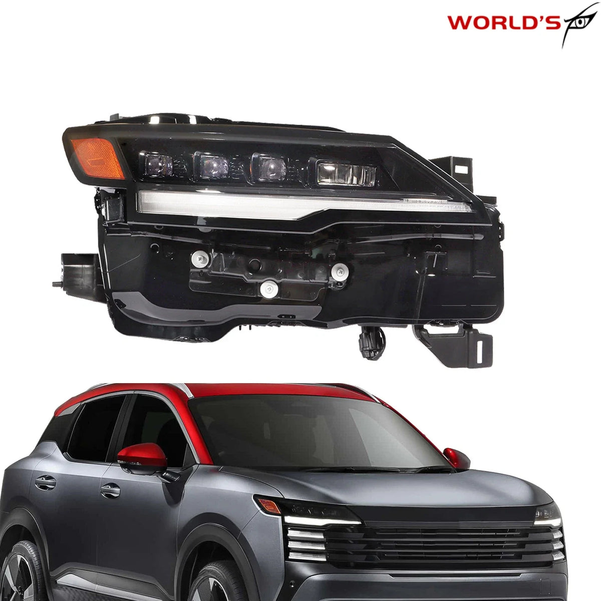 LED Headlight Assembly for Nissan Kicks (2025–2026) Right Passenger Side