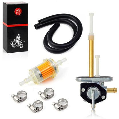 Replacement Fuel Pump Petcock Valve for Kawasaki Ninja 500, Vulcan 500 (84-09)