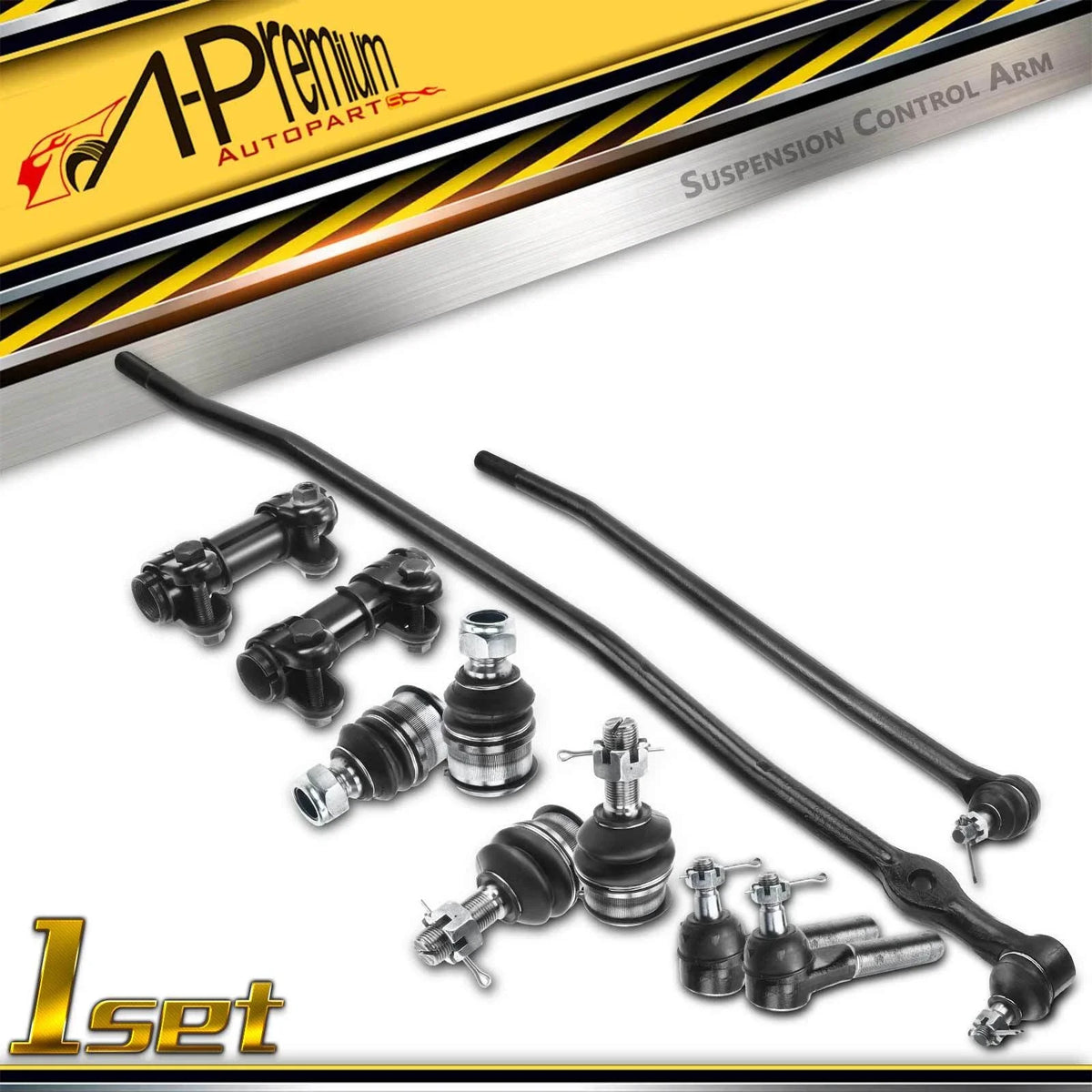 10x Front Tie Rod Adjusting Sleeve for Ford F-350 (1992–1997)