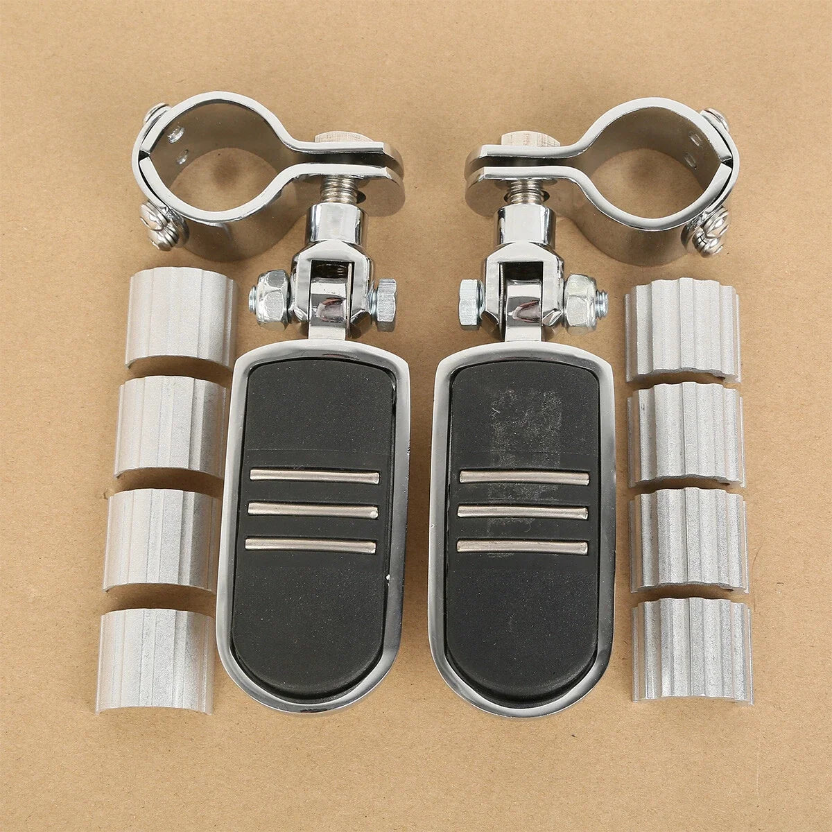 Adjustable Footpegs (25-35mm) for Touring, Softail, Sportster by Harley