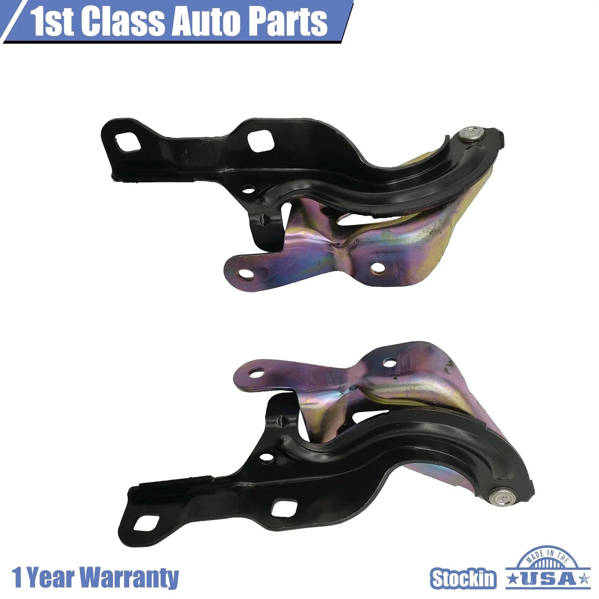 Hood Hinges Set of 2 for Chevy Malibu (GM1236160, GM1236161)