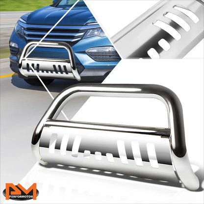 Bull Bar Grille Guard 3" Chrome for Honda Ridgeline/Pilot 2016-2017