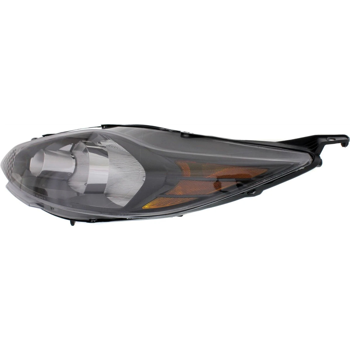 Driver Side Headlight for Ford Fiesta (2012–2013) Halogen with Bulb
