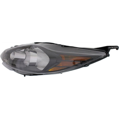 Driver Side Headlight for Ford Fiesta (2012–2013) Halogen with Bulb