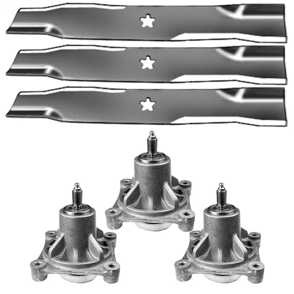 Mower Deck Blade & Spindle Kit for AYP (Fits 173921)