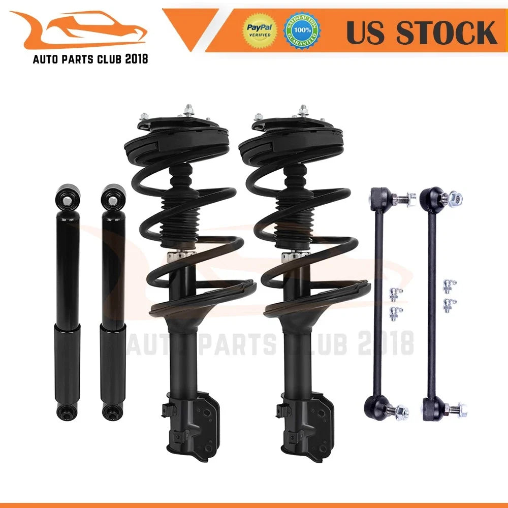 Front & Rear Strut Shock Assembly for Kia Sedona, Hyundai Entourage 06-12