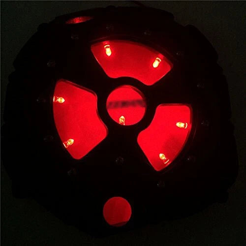 LED Engine Clutch Cover in Red for Kawasaki ZX14R ZZR1400 2006-2014