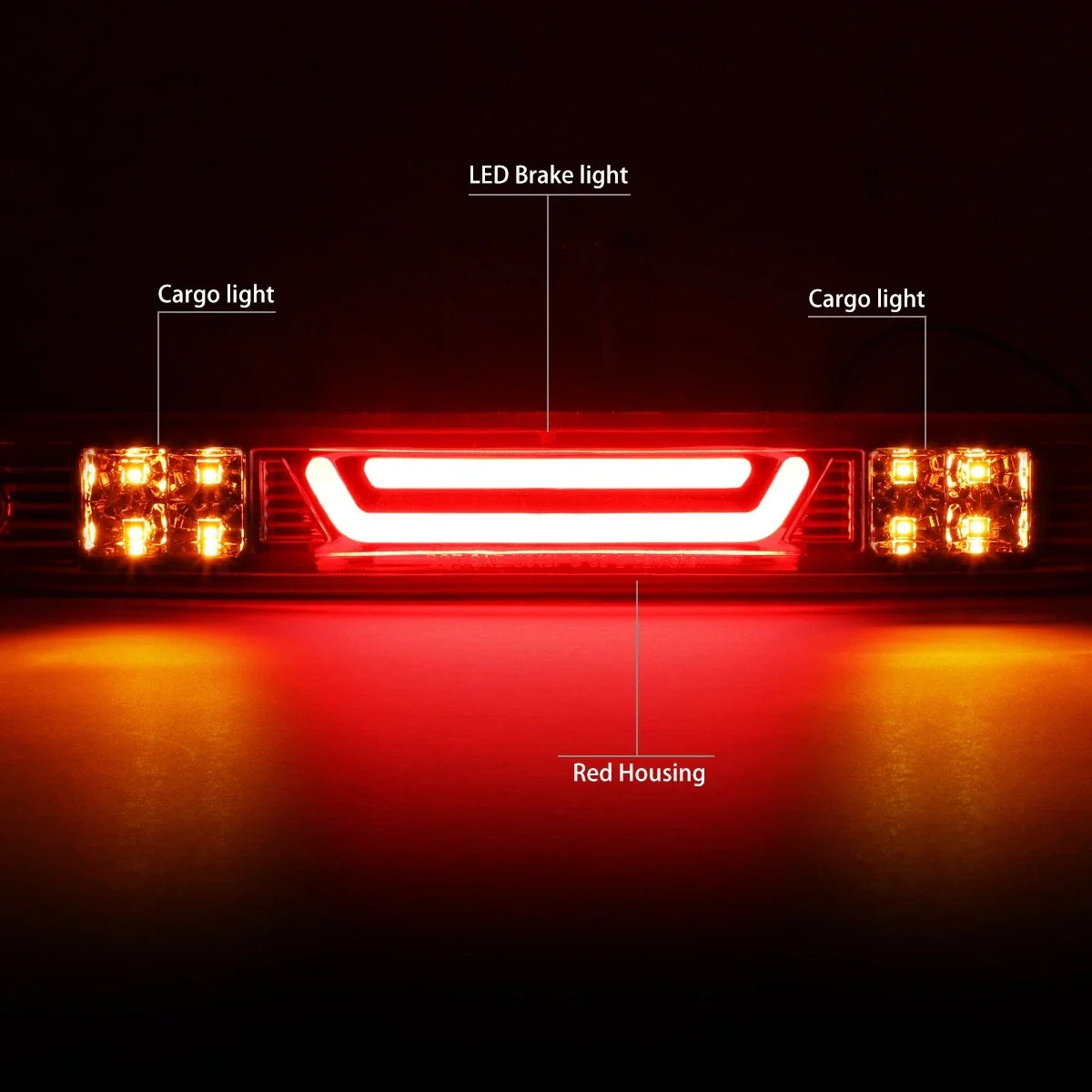 LED Bar Third Tail Brake Light for Colorado Canyon (2004–2012)