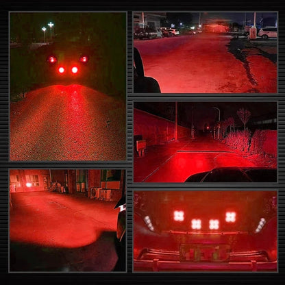 Offroad SUV 2Pcs 3" 40W LED Cube Pods Work Light