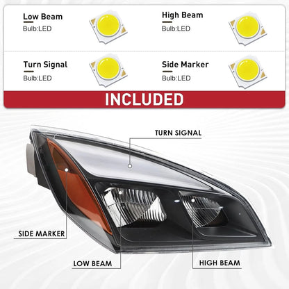 Full LED Headlight for Freightliner Cascadia (2018–2025)