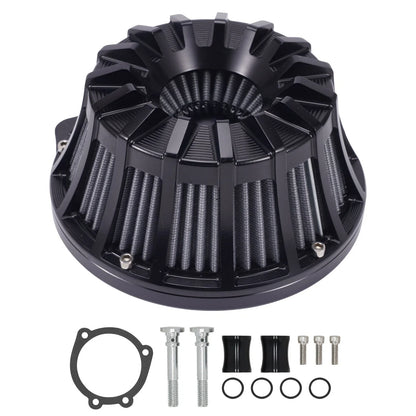 Turbine Air Filter Cleaner Intake Kit for Harley Softail Touring 2000-2023