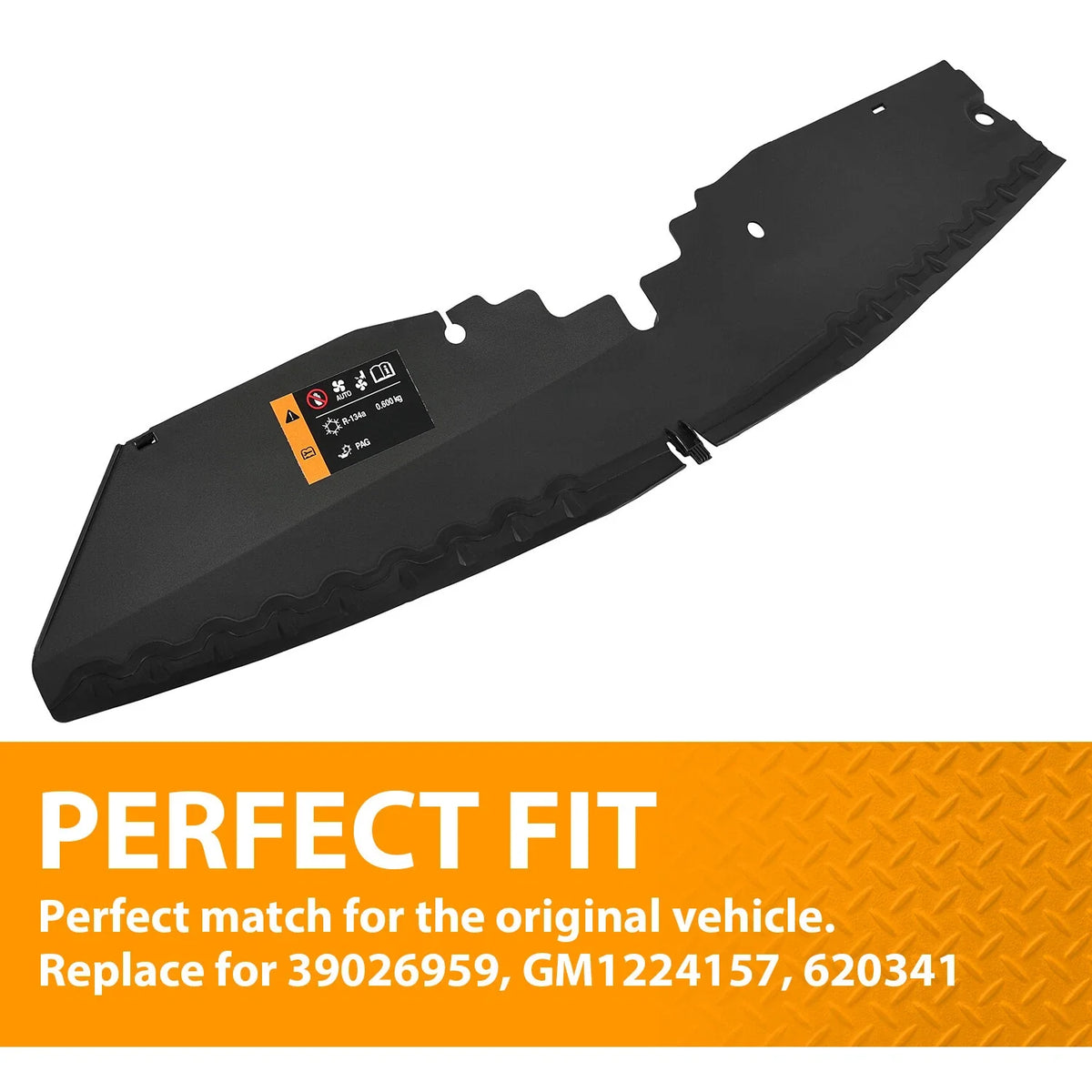 Radiator Core Support Splash Cover Panel for Chevy Cruze (2016–2019)