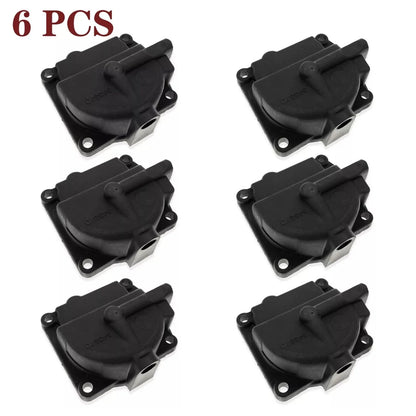 6-Pack Carburetor Float Bowl Chambers for Johnson Evinrude 0433000