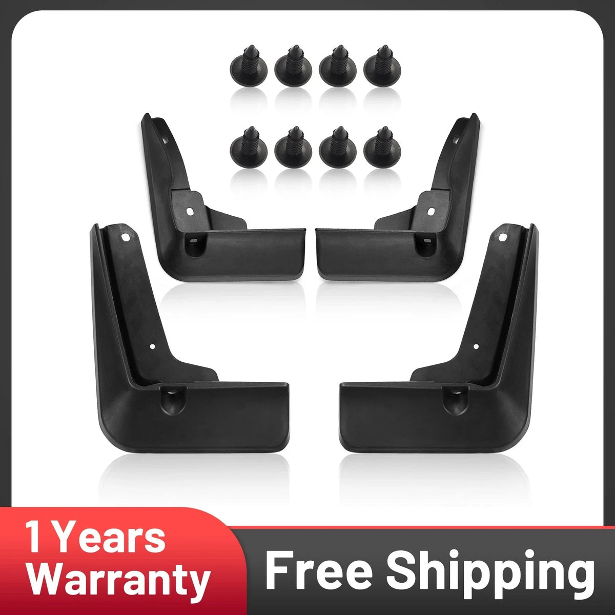 4PCS Durable Splash Guards Mud Flaps for Toyota Camry SE XSE (2018–2024)