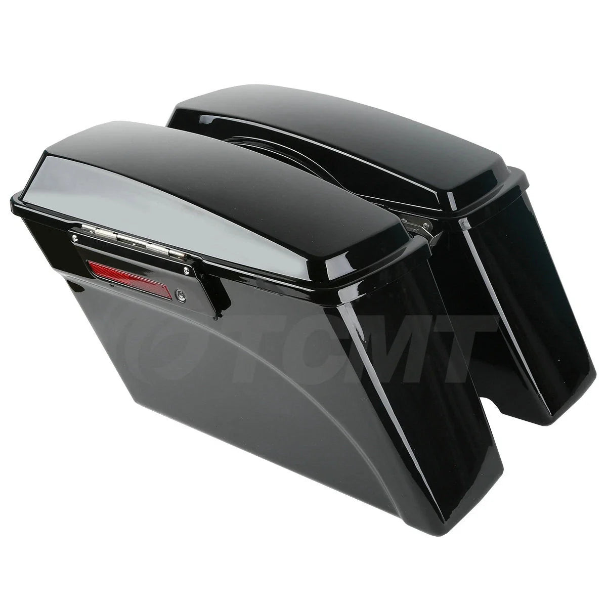 Hard Saddlebags & Bracket Set for Harley Softail Fatboy 1984-2017