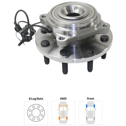 2-Piece Wheel Hubs for Ram 4WD 4X4