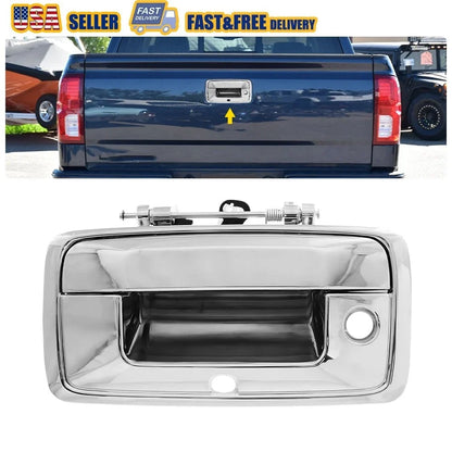 Chrome Tailgate Handle for Chevy Silverado GMC Sierra 1500 2500 (2014–2015)