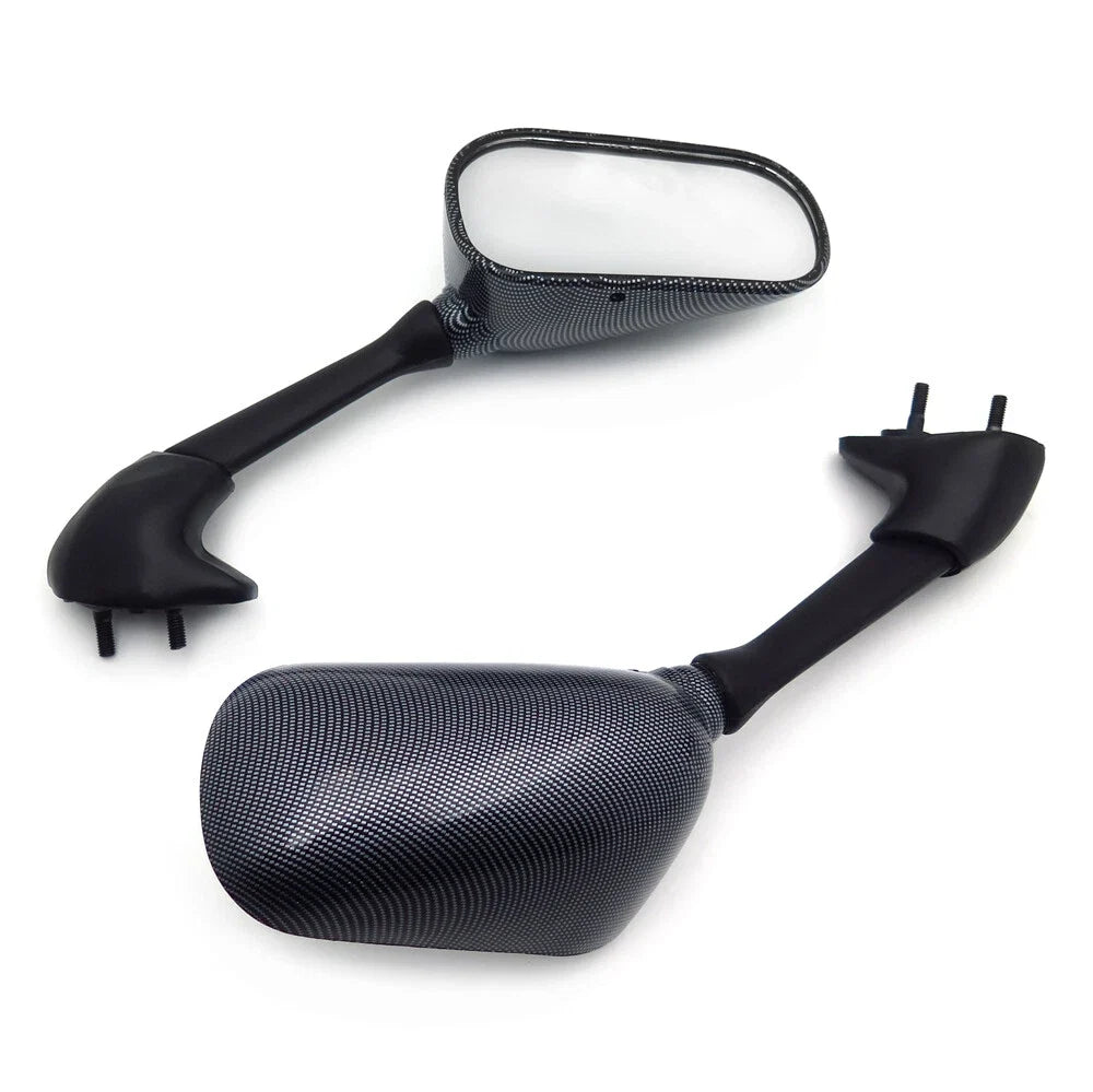 Side Mirrors in Carbon Fiber for Yamaha YZF-R6 (1998–2002)