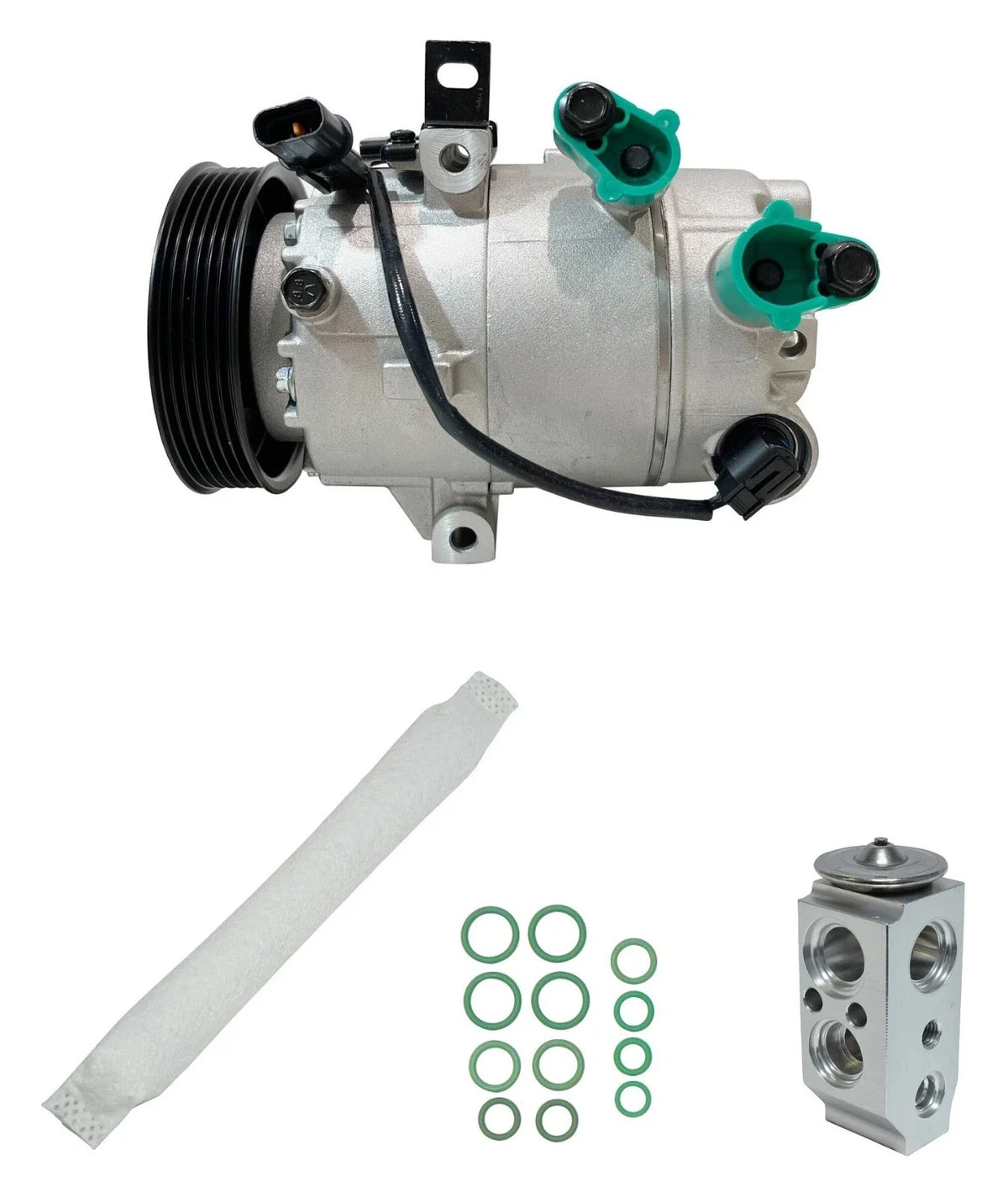 AC Compressor Kit Replacement for Kia Forte 1.8L 2.0L (2014–2018)