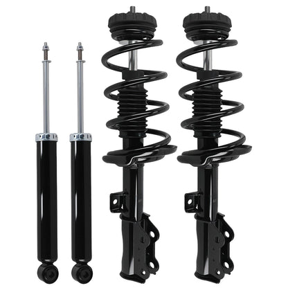Front Struts & Rear Shock Absorbers Combo for Cadillac SRX 2010-2016