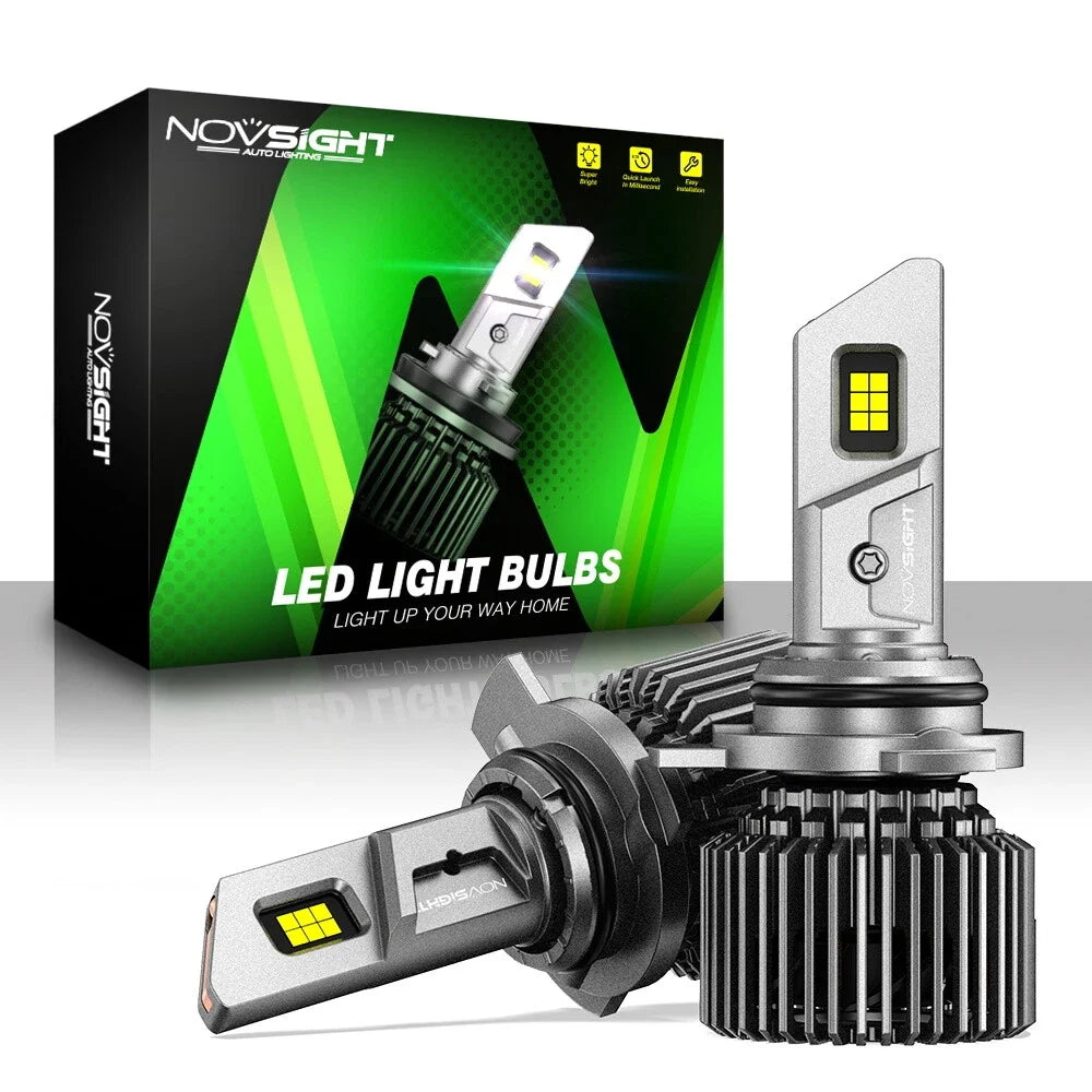 High Output 9012 HIR2 LED Headlight Bulbs 2X 100W 22000LM