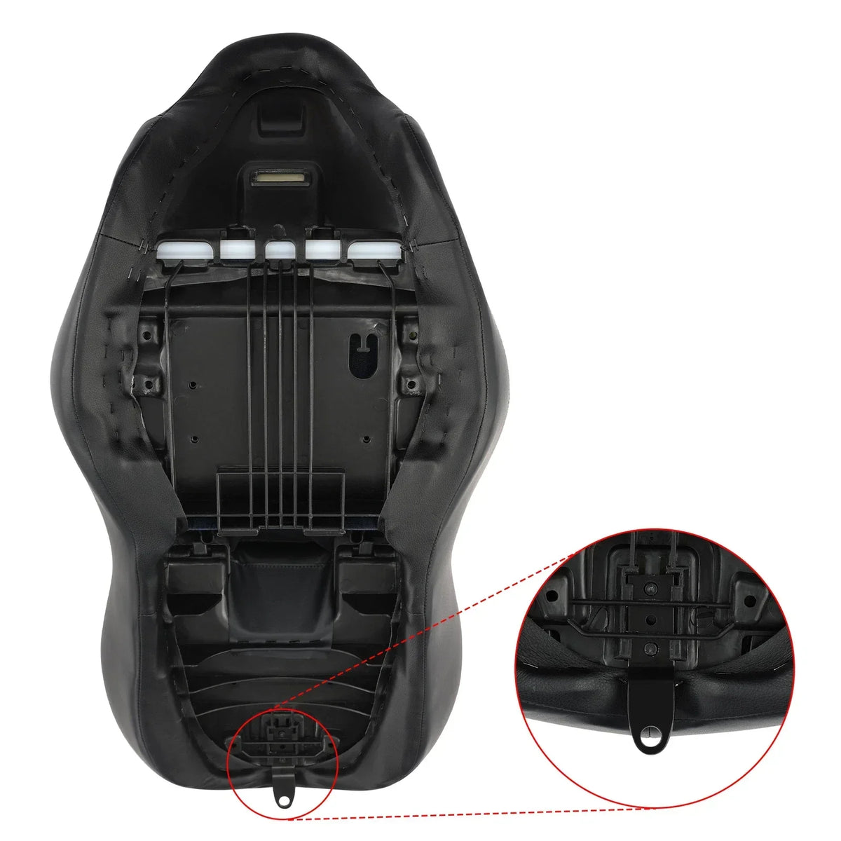 Driver & Passenger Seat Backrest Pad for Street Road Glide 2014-2023