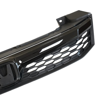 Front Upper Grille - Black Finish for 2012 Honda Civic