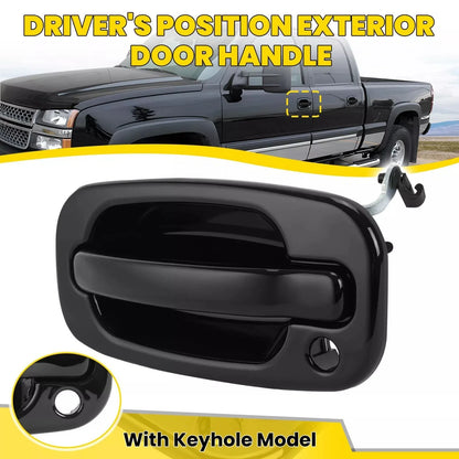 Driver Side Front Door Handle for Silverado 1500 & GMC Sierra (1999–2006)