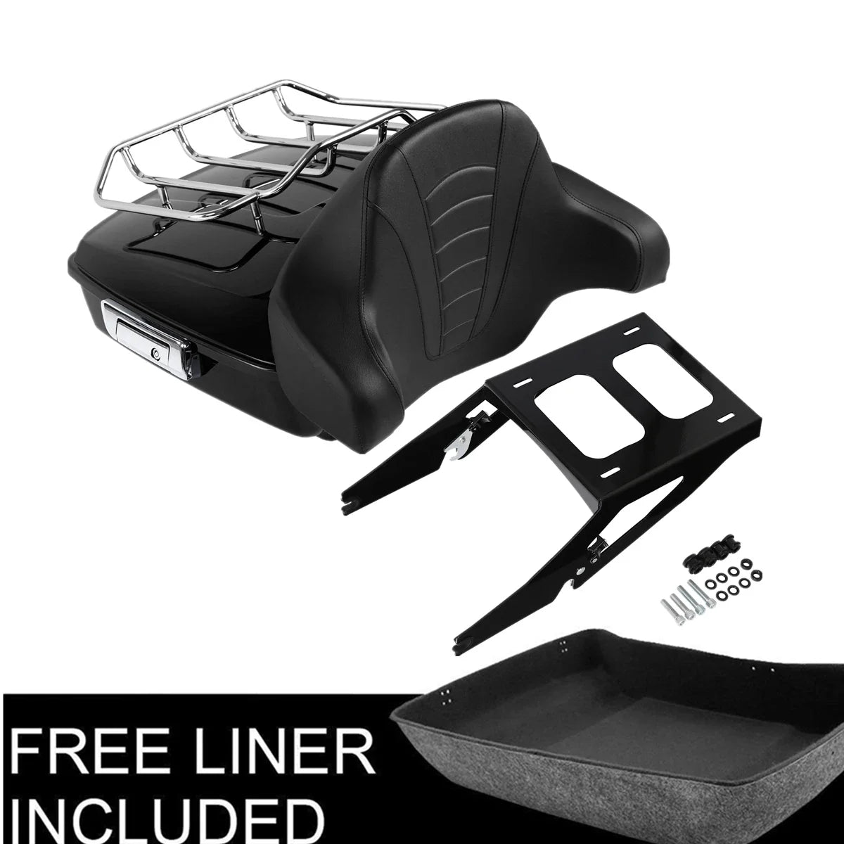 Trunk Rack Pad for Harley FLSB Sport Glide 2018-2023