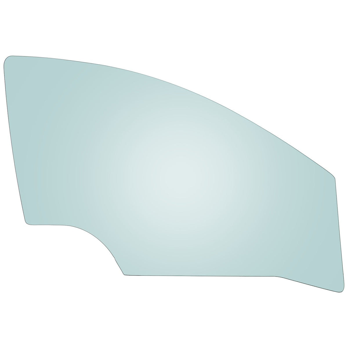 Passenger Side Front Door Glass for 2013-2019 Chevy Spark