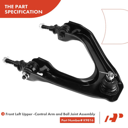 8x Sway Bar and Front Control Arm Ball Joint for 1990-1993 Honda Accord