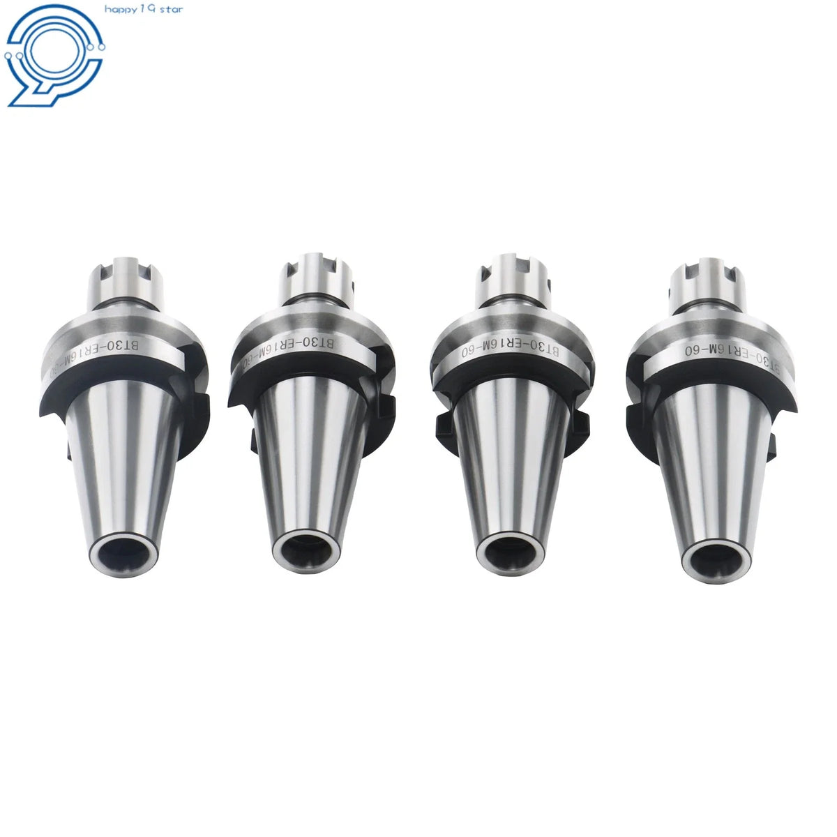 4-Pack BT30 ER16 Collet Chucks for Mini Tool (G2.5 20K RPM)