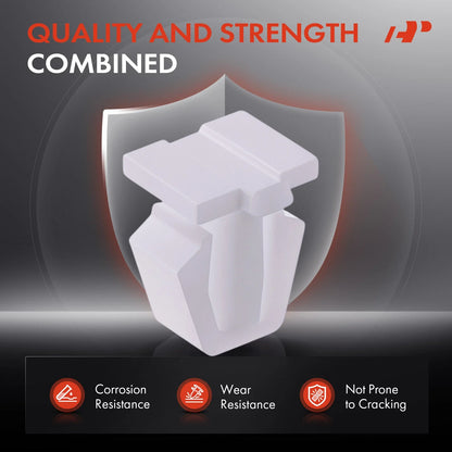 Body Side Moulding Clip Set - 30Pcs Nylon for Honda