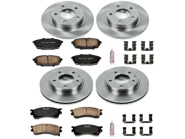 Brake Pad and Rotor Kit for Mazda Protege5 (2002–2003) BR391TN