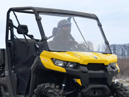 SuperATV Heavy Duty Windshield for Can-Am Defender (2015–2023)