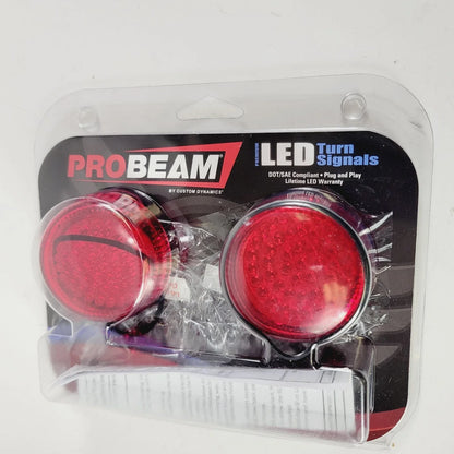 Red LED Turn Signal 1157 by Pro Ringz for Harley-Davidson 2020