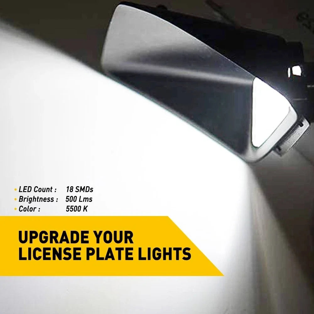 License Plate Light for Chevy Colorado GMC Canyon (2004–2012) AUXITO 18LED