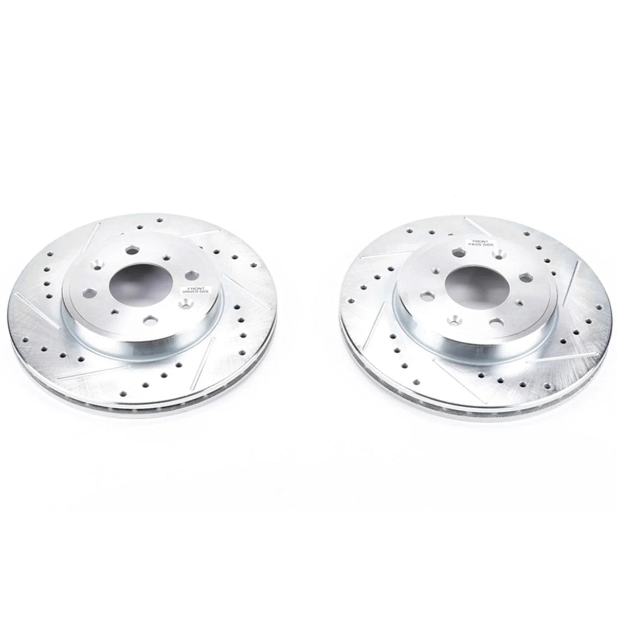 Set of 2 Brake Discs for 2015–2020 Honda Fit