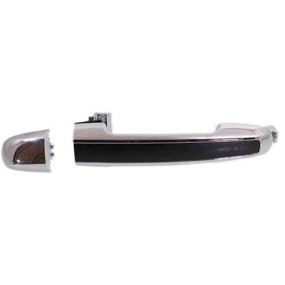Front Outer Door Handle Chrome Black Insert Passenger Side RH for Sonata (2006–2010)